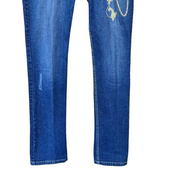 Baby Phat Y2K Embellished Bow Pocket Jeans - Picture 3 of 16